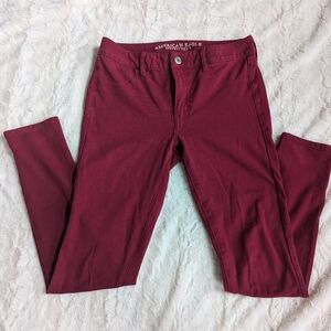 American Eagle Outfitters red size 8 Jegging